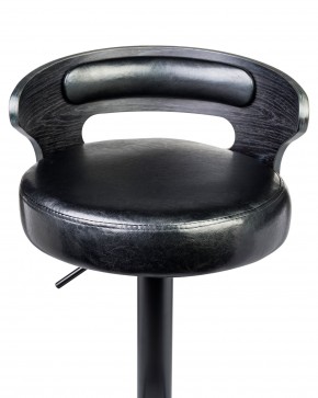Стул барный DOBRIN FRED BLACK, чёрное дерево, чёрный в Талице - talica.mebel24.online | фото 5