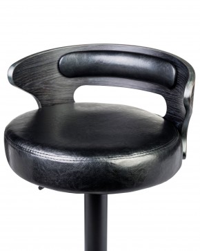 Стул барный DOBRIN FRED BLACK, чёрное дерево, чёрный в Талице - talica.mebel24.online | фото 6