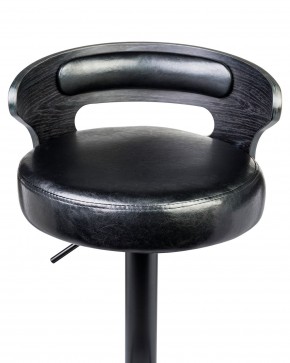 Стул барный DOBRIN FRED BLACK, чёрное дерево, чёрный в Талице - talica.mebel24.online | фото 8