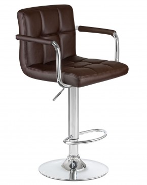 Стул барный DOBRIN KRUGER ARM, коричневый в Талице - talica.mebel24.online | фото 2