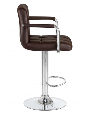Стул барный DOBRIN KRUGER ARM, коричневый в Талице - talica.mebel24.online | фото 3
