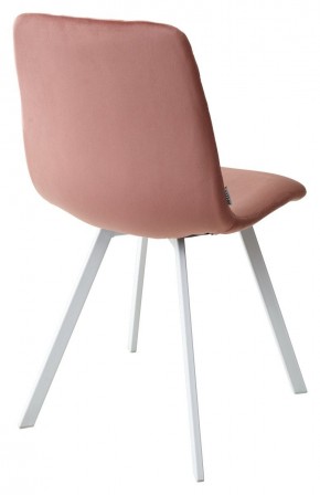 Стул DAIQUIRI BLUVEL-52 PINK / белый каркас, велюр М-City в Талице - talica.mebel24.online | фото 3
