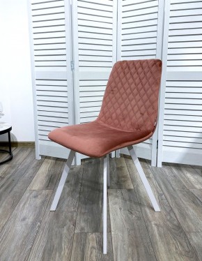 Стул DAIQUIRI BLUVEL-52 PINK / белый каркас, велюр М-City в Талице - talica.mebel24.online | фото 7