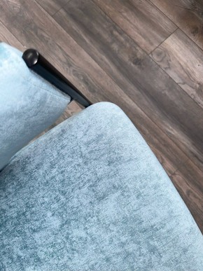 Стул ДИЛЛ, цвет RAIN 7 бриз, велюр / черный каркас М-City в Талице - talica.mebel24.online | фото 4