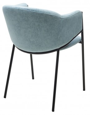 Стул ДИЛЛ, цвет RAIN 7 бриз, велюр / черный каркас М-City в Талице - talica.mebel24.online | фото 8