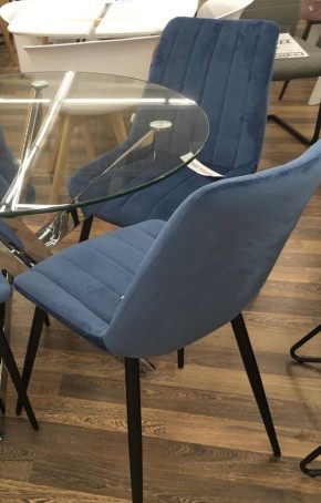 Стул FLIP пепельно-синий, велюр G108-66 М-City в Талице - talica.mebel24.online | фото 2