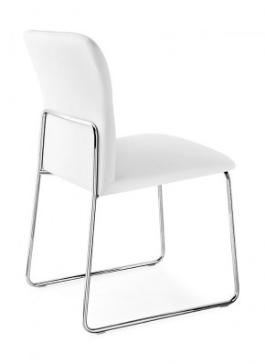 Стул FRIDA CB/1806-SK  MT.P77 CHROMED/  SKUBA S92 OPTIC WHITE в Талице - talica.mebel24.online | фото 2