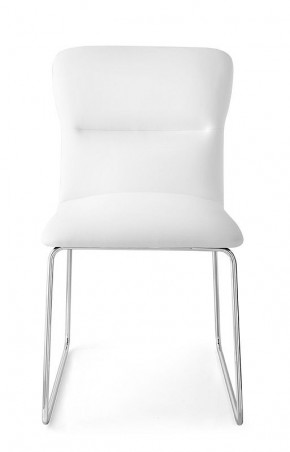 Стул FRIDA CB/1806-SK  MT.P77 CHROMED/  SKUBA S92 OPTIC WHITE в Талице - talica.mebel24.online | фото 3
