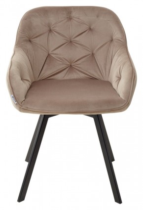 Стул GALE 360 град. поворот. BLUVEL-40 BEIGE, велюр/ черный каркас, М-City в Талице - talica.mebel24.online | фото 6