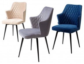 Стул HERMAN 360 град. БЕЖЕВЫЙ #5, велюр / черный каркас М-City в Талице - talica.mebel24.online | фото 7