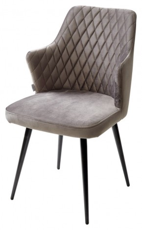 Стул HERMAN 360 град. ГРАФИТ #14, велюр / черный каркас М-City в Талице - talica.mebel24.online | фото 1
