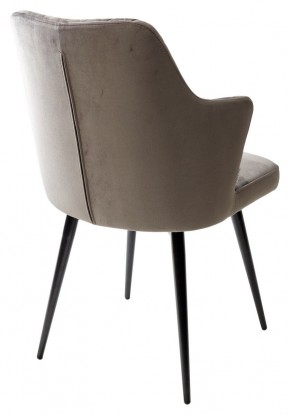 Стул HERMAN 360 град. ГРАФИТ #14, велюр / черный каркас М-City в Талице - talica.mebel24.online | фото 5