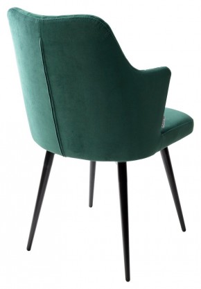 Стул HERMAN 360 град. ЗЕЛЕНЫЙ #19, велюр / черный каркас М-City в Талице - talica.mebel24.online | фото 4