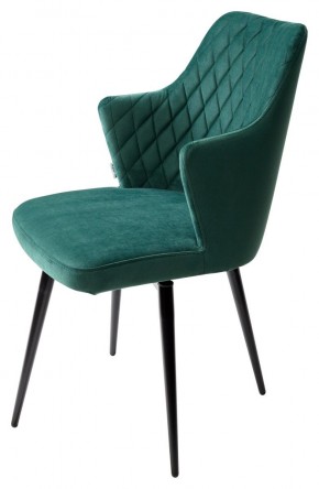Стул HERMAN 360 град. ЗЕЛЕНЫЙ #19, велюр / черный каркас М-City в Талице - talica.mebel24.online | фото 5
