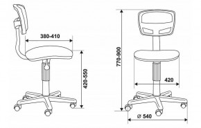 Стул компьютерный Бюрократ CH-299NX/15-21 черный в Талице - talica.mebel24.online | фото