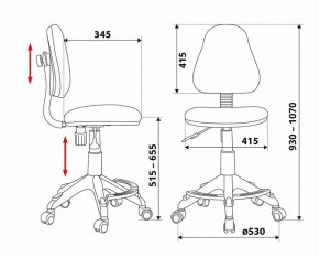 Стул компьютерный KD-4-F/TW-95 в Талице - talica.mebel24.online | фото 4
