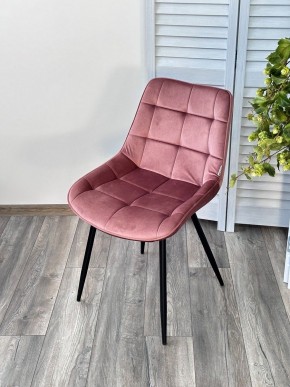 Стул MIAMI G062-23 пепел розы, велюр / черный каркас М-City в Талице - talica.mebel24.online | фото 4