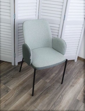 Стул NIKKI VF113 светлая мята / VF115 серо-зеленый М-City в Талице - talica.mebel24.online | фото 4
