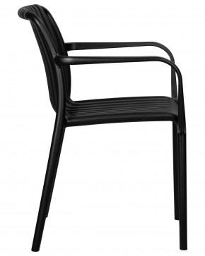 Стул обеденный DOBRIN WALTER ARM, черный (B-03) в Талице - talica.mebel24.online | фото 3