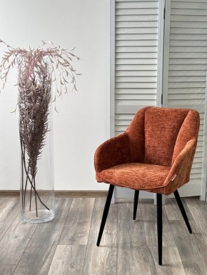 Стул REFLET 3018-09 терракотовый, шенилл / черный каркас, ®DISAUR в Талице - talica.mebel24.online | фото 2