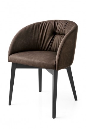 Стул ROSIE SOFT CB/1910, BCH P132 GRAPHITE/ VENICE S0G SOIL BROWN в Талице - talica.mebel24.online | фото