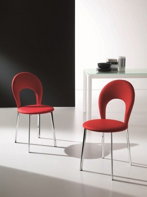Стул VITTORIA 44,52 (М089 алюмин./ MAGU/07 TB606 антрацит, ткань Magu ) в Талице - talica.mebel24.online | фото