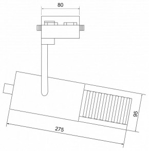 Светильник на штанге Elektrostandard Forema a060612 в Талице - talica.mebel24.online | фото 3