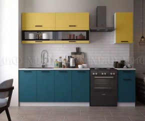 ТЕХНО Кухонный гарнитур 2,0 м Компоновка №2 в Талице - talica.mebel24.online | фото 3