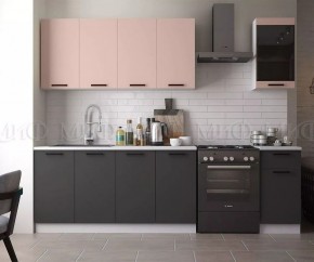 ТЕХНО Кухонный гарнитур 2,0 м Компоновка №3 в Талице - talica.mebel24.online | фото 2