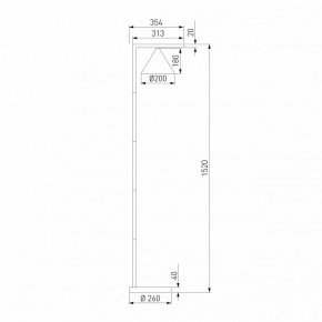 Торшер Elektrostandard Bevel a068473 в Талице - talica.mebel24.online | фото 2