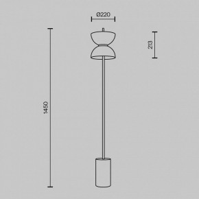 Торшер Maytoni Kyoto MOD178FL-L11B3K в Талице - talica.mebel24.online | фото 3