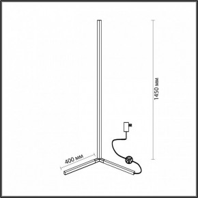 Торшер Odeon Light Fillini 4335/6FL в Талице - talica.mebel24.online | фото 4