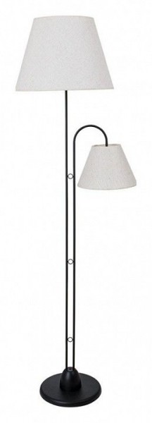 Торшер с подсветкой Arte Lamp Alea A5068PN-2BK в Талице - talica.mebel24.online | фото