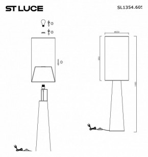 Торшер ST-Luce Jackie SL1354.605.01 в Талице - talica.mebel24.online | фото 5