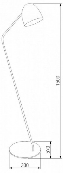 Торшер TK Lighting Soho 5037 Soho Black в Талице - talica.mebel24.online | фото 2