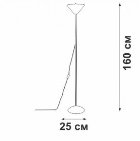 Торшер Vitaluce V2841 V2841-1/1P в Талице - talica.mebel24.online | фото 2