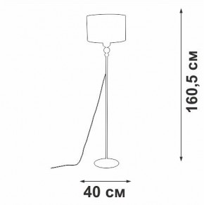 Торшер Vitaluce V2890 V2890-1/1P в Талице - talica.mebel24.online | фото 2