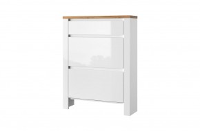 Тумба для обуви 2D1S, TAURUS, цвет белыйдуб вотан в Талице - talica.mebel24.online | фото 2
