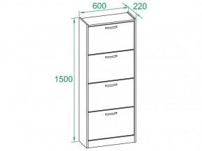 Тумба для обуви ТО-24 в Талице - talica.mebel24.online | фото 3