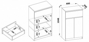 Тумба для обуви ТП-12 в Талице - talica.mebel24.online | фото 4