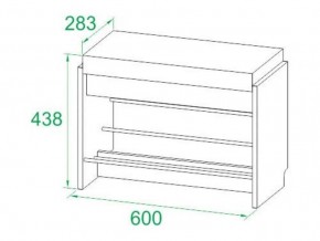 Тумба для обуви ТП-5 в Талице - talica.mebel24.online | фото 3