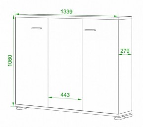 Тумба Домино ПУ-60-4 в Талице - talica.mebel24.online | фото 2