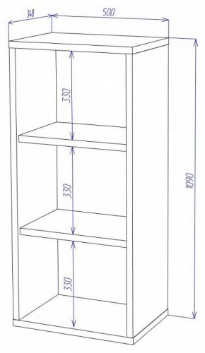 Тумба Домино СУ(ш1в1)+ФГ в Талице - talica.mebel24.online | фото 2