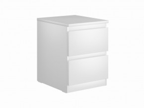 Тумба МАЛЬТА с двумя выдвижными ящиками, цвет белый в Талице - talica.mebel24.online | фото