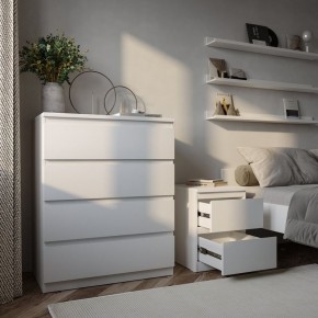 Тумба МАЛЬТА с двумя выдвижными ящиками, цвет белый в Талице - talica.mebel24.online | фото 4