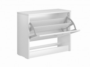 Тумба ОРИОН с одной полкой для обуви, цвет белый в Талице - talica.mebel24.online | фото 2