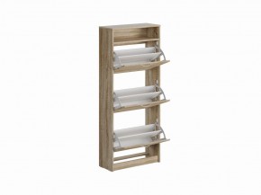 Тумба ОРИОН с тремя полками для обуви, цвет Дуб Сонома в Талице - talica.mebel24.online | фото 2