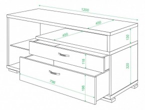 Тумба под ТВ Домино ТК-10 в Талице - talica.mebel24.online | фото 2