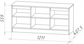 НИЦЦА-9 Тумба под ТВ (НЦ.09) в Талице - talica.mebel24.online | фото 2