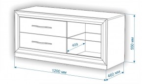 Тумба под ТВ Нобиле КА120 в Талице - talica.mebel24.online | фото 2